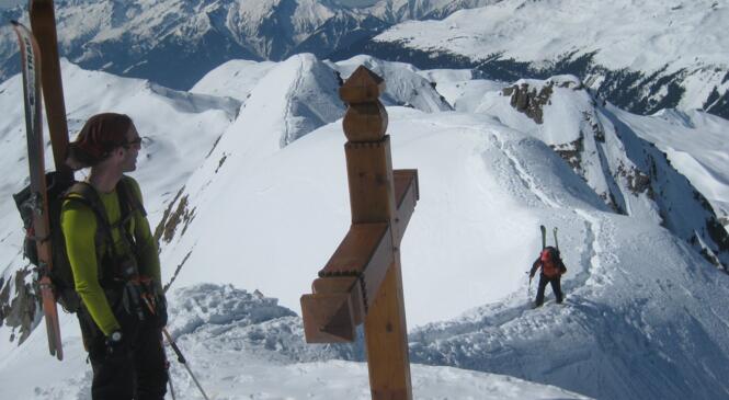 La vraie crête du ROI est en Beaufortain ainsi qu'un beau couloir image article