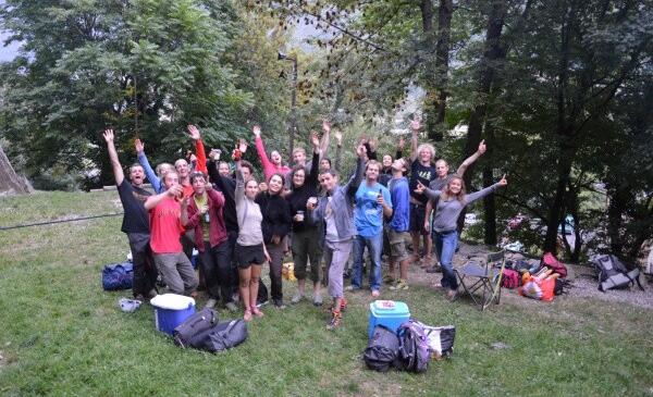 Grimpe / Barbecue / Slackline samedi après midi et samedi soir à Saint Léger image article