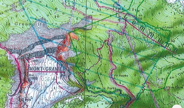 L'accès au versant EST du GRANIER est interdit. image article