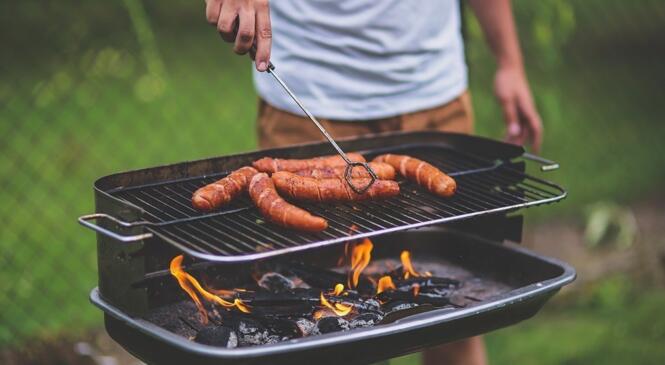 Barbecue fin de saison hivernale image article