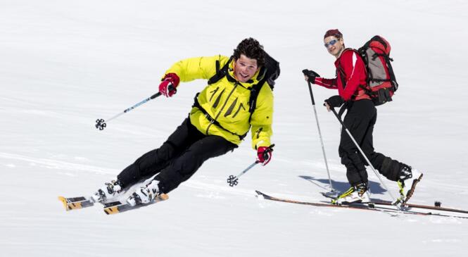 A la montée comme à la descente GARDEZ LE SOURIRE ! image article