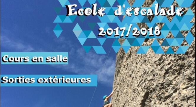 Inscription Ecole d'Escalade 2017/2018 image article