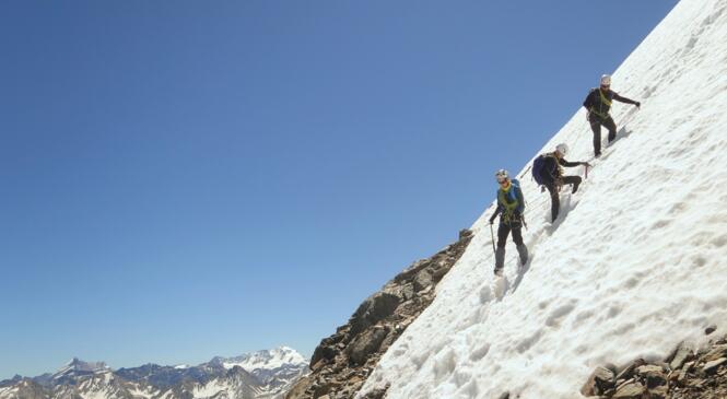 Camp d'alpinisme au pays du Ruitor image article