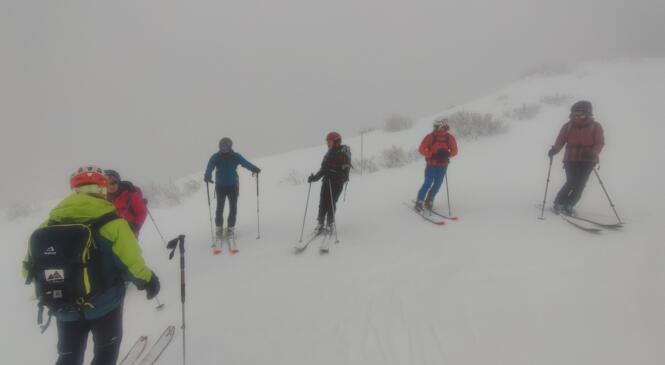 Découverte du ski de randonnée - Première sortie de la saison image article