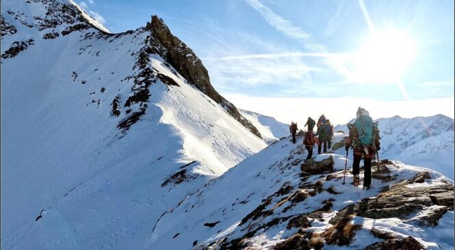 La Pare - Arête de Puy Golèfre en Traversée image article