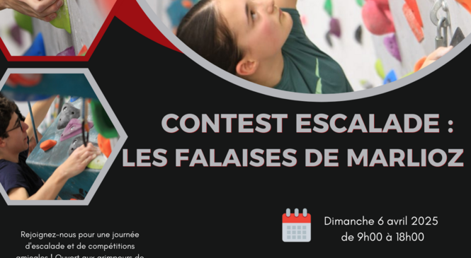 Contest Escalade du CAF Aix les Bains le 6 avril image article