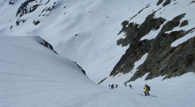 1er ski de printemps à la dent du Pra image article
