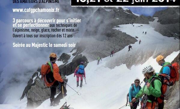 Grand Parcours du Club Alpin Français à Chamonix. image article