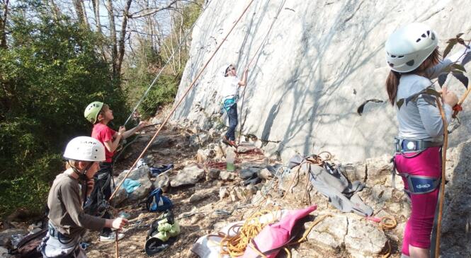 Escalade à Yenne image article