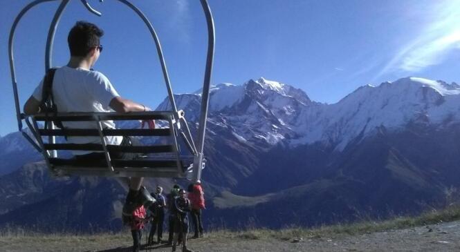 Mont Joly boueux et Mont Blanc crémeux ! image article