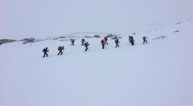 Journée hivernale pour le cycle leadership image article