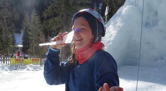 Glace, soleil et bonne humeur ! image article