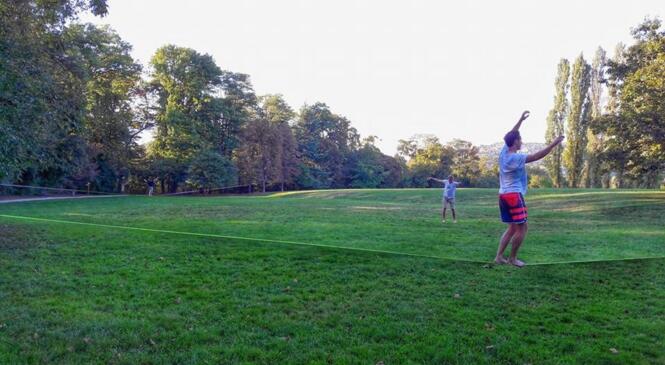 Créneau slackline du vendredi en extérieur image article