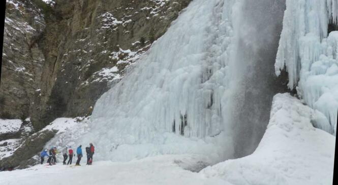 Cascade de glace : déjà de belles sorties malgré les conditions ! image article