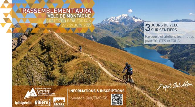 Le RASSEMBLEMENT AURA Vélo de Montagne 2025 est ouvert à l'inscription image article